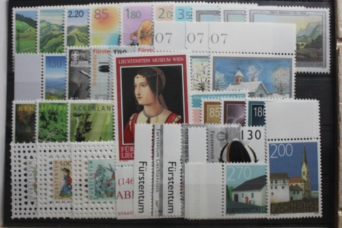 Liechtenstein Jahrgang 2007 mit 1436-1469 postfrisch -komplett- #SD529