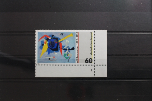 BRD 1419 postfrisch mit Formnummer 1 Bundesrepublik Deutschland #SD542