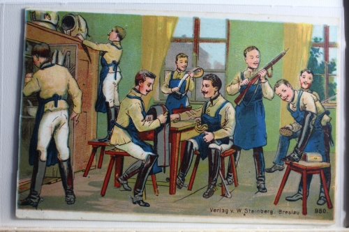 AK Deutschland Feldpost 1914 gebraucht #PD790
