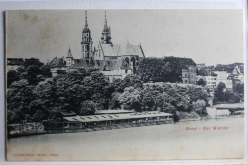 AK Basel Das Münster ungebraucht #PD717