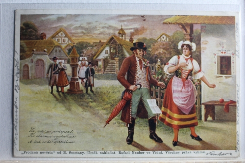 AK Deutschland Künstlerkarte 1900 gebraucht #PD817