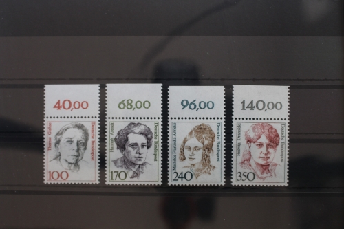 BRD 1390-1393 postfrisch Oberrand Bundesrepublik Deutschland #SE071