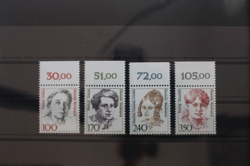 BRD 1390-1393 postfrisch Oberrand Bundesrepublik Deutschland #SE070