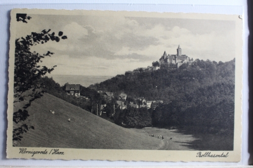 AK Wernigerode Bollhasental ungebraucht #PD877