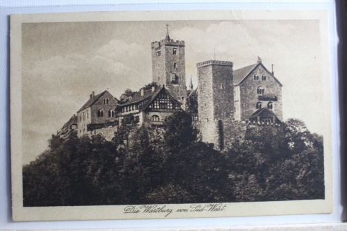 AK Eisenach Wartburg von Süd-West ungebraucht #PD904