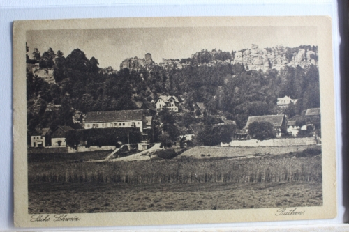 AK Rathen Sächs. Schweiz 1926 gebraucht #PD912