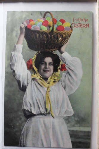 AK Deutschland Grußkarte 1908 gebraucht #PE051
