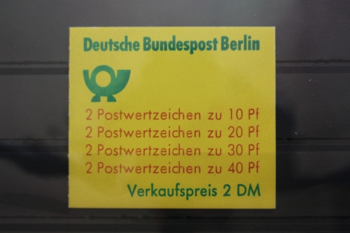 Berlin MH 9cIIb oZ postfrisch Markenheftchen #SE682