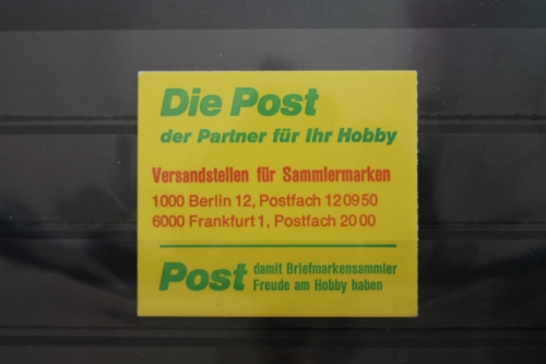 Berlin MH 9dIa oZ postfrisch Markenheftchen #SE691