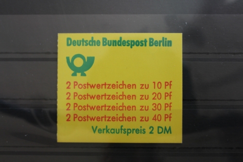 Berlin MH 9dIa oZ postfrisch Markenheftchen #SE697