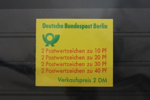 Berlin MH 9dIa oZ postfrisch Markenheftchen #SE696