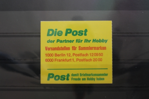 Berlin MH 9dIa oZ postfrisch