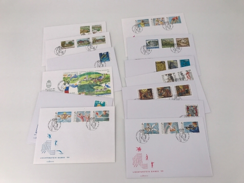 Liechtenstein FDC Jahrgang 1999 Ersttagesbrief/FDC #JZ132