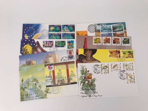 Gibraltar FDC Jahrgang 1994 Ersttagesbrief/FDC #JZ141