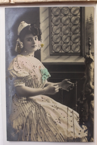 AK Deutschland Porträtkarte 1909 gebraucht #PE242