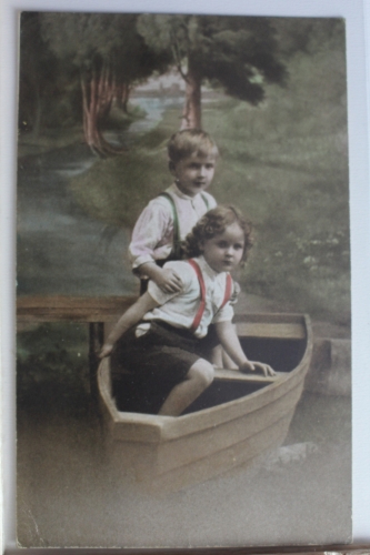 AK Deutschland Porträtkarte Feldpost 1916 gebraucht #PE257
