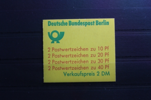 Berlin MH 9dIIa oZ postfrisch Markenheftchen #SG138