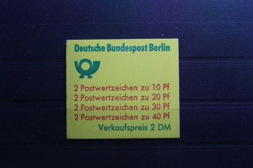 Berlin MH 9dIIb oZ postfrisch Markenheftchen #SG156