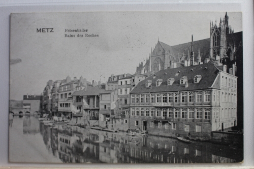AK Metz Felsenbäder, Bains des Roches gebraucht #PE303