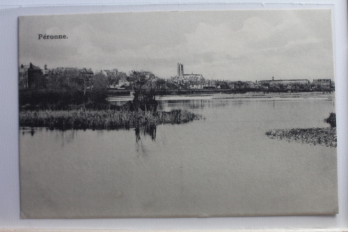 AK Péronne Panorama 1915 gebraucht #PE306