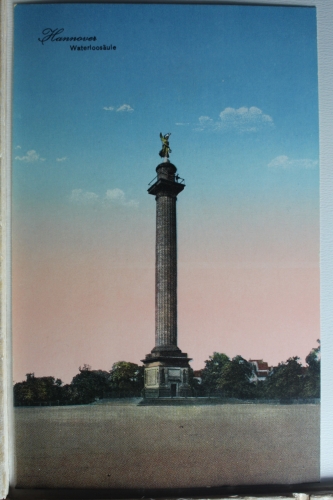 AK Hannover Waterloosäule ungebraucht #PE370
