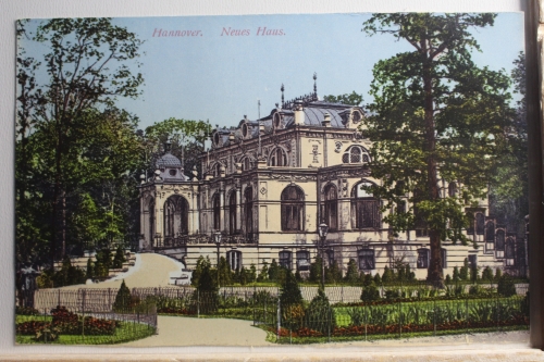 AK Hannover Neues Haus 1914 gebraucht #PE381