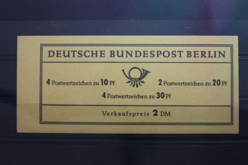 Berlin MH 5aI RLV IV PF I postfrisch Markenheft Plattenf. ungeöffnet #SG650