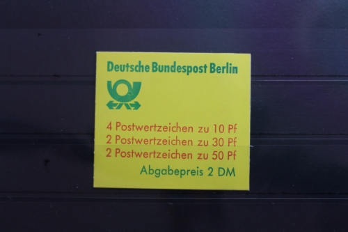 Berlin MH 11eb PF XXVa oZ postfrisch