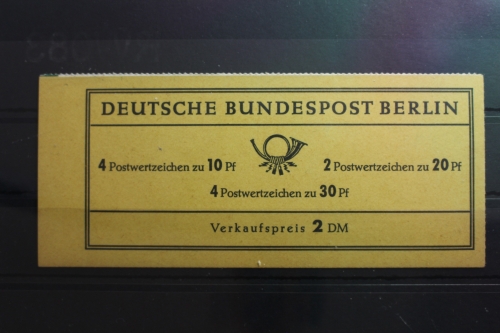 Berlin MH 5bIII RLV III PF III postfrisch Markenheftchen Plattenfehler #SG662