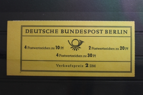 Berlin MH 5aIII RLV III PF III postfrisch Markenheftchen Plattenfehler #SG658