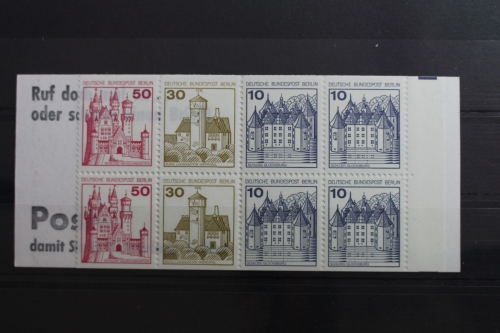 Berlin MH 10ba PF I oZ postfrisch Markenheftchen Plattenfehler #SG694