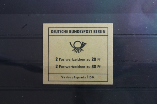 Berlin MH 7a PF I postfrisch Markenheftchen Plattenfehler #SG675