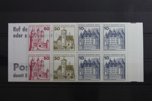 Berlin MH 10bb PF I oZ postfrisch Markenheftchen Plattenfehler #SG703