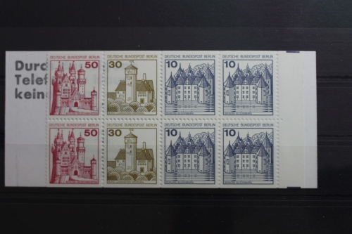 Berlin MH 10bb PF IV oZ postfrisch Markenheftchen Plattenfehler #SG724