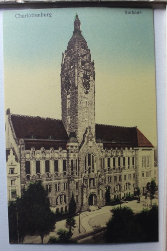AK Berlin Charlottenburg - Rathaus ungebraucht #PE395