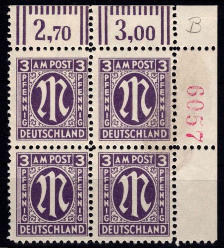 Bi-Zone 17 a Bz R4 postfrisch geprüft Schlegel BPP #DCR69
