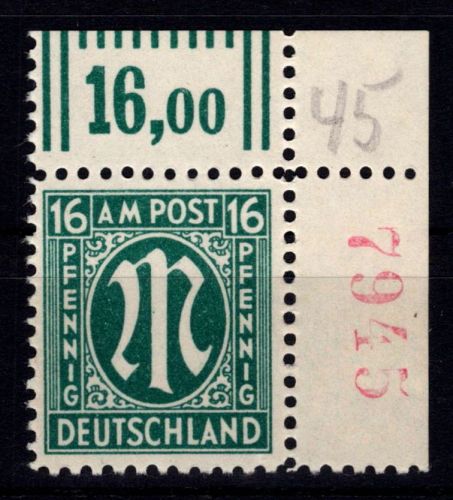 Bi-Zone 25 Bz r4 postfrisch geprüft Schlegel BPP #DCR75