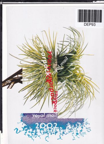 Großbritannien Jahresmappe 2002 postfrisch ohne 1986+1987 #DEP93