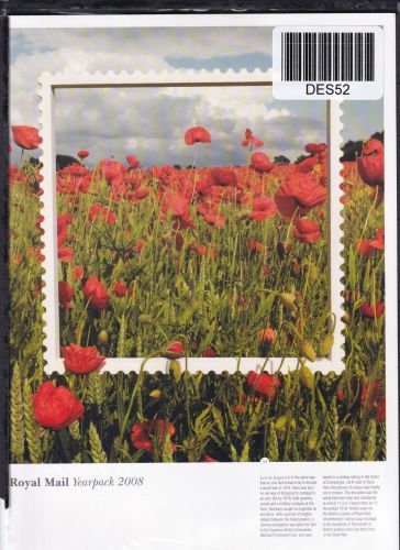 Großbritannien Jahresmappe 2008 postfrisch ohne 2605 #DES52