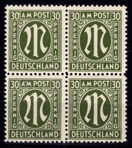 Bi-Zone 29 XVI gestempelt Plattenfehler XXII #DHG15
