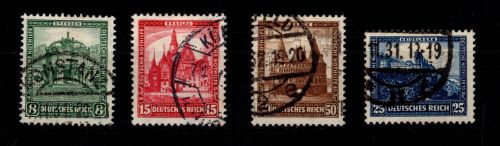 Deutsches Reich 459-462 gestempelt #DID35