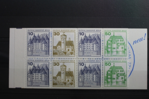 Berlin MH 11f PF III oZ postfrisch Markenheftchen Plattenfehler #SH194