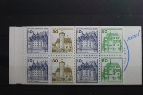 Berlin MH 11f PF III oZ postfrisch Markenheftchen Plattenfehler #SH198