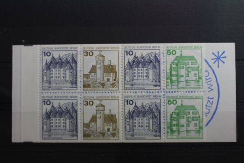 Berlin MH 11b PF III oZ postfrisch Markenheftchen Plattenfehler #SH166