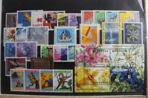Schweiz Jahrgang 2001 postfrisch