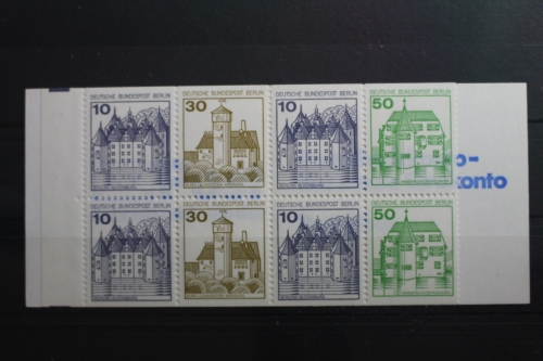 Berlin MH 11h PF III oZ postfrisch Markenheftchen Plattenfehler #SH214