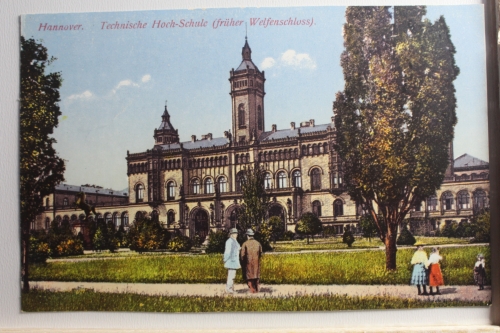 AK Hannover Technische Hochschule (früher Welfenschloss) 1914 gebraucht #PE446