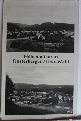 AK Finsterbergen Mehrbildkarte Panorama gebraucht #PE474