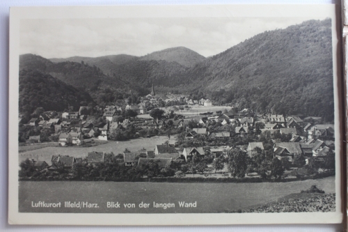 AK Luftkurort Ilfeld Blick von der langen Wand 1955 gebraucht #PE483