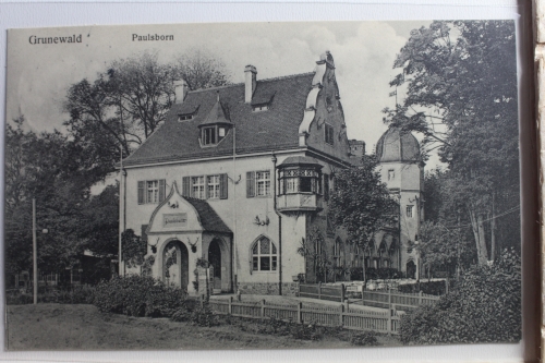 AK Grünewald Paulsborn 1911 gebraucht #PE562